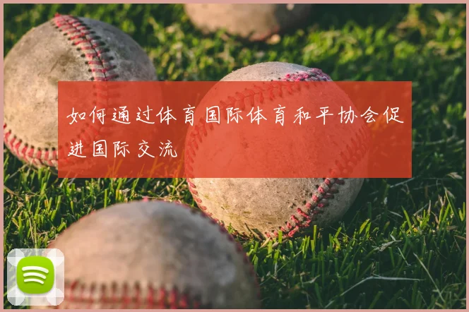 如何通过体育国际体育和平协会促进国际交流
